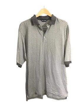 POLO GOLF BY RALPH LAUREN MENS GREY SHORT SLEEVE COTTON POLO SHIRT SIZE X-LARGE
